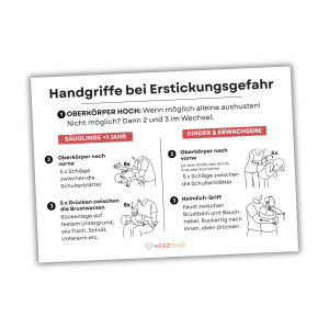 2x Erste Hilfe Sticker für den Hochstuhl