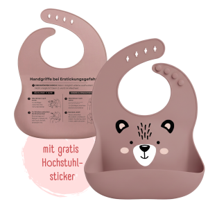 Erste Hilfe Lätzchen (zweiseitig) für Säuglinge und Kinder